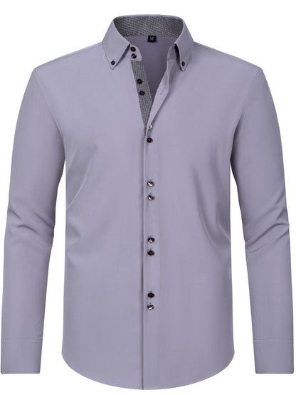 Gino™ – Chemise Homme avec boutonnière élégante