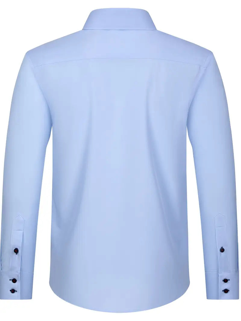 Gino™ – Chemise Homme avec boutonnière élégante