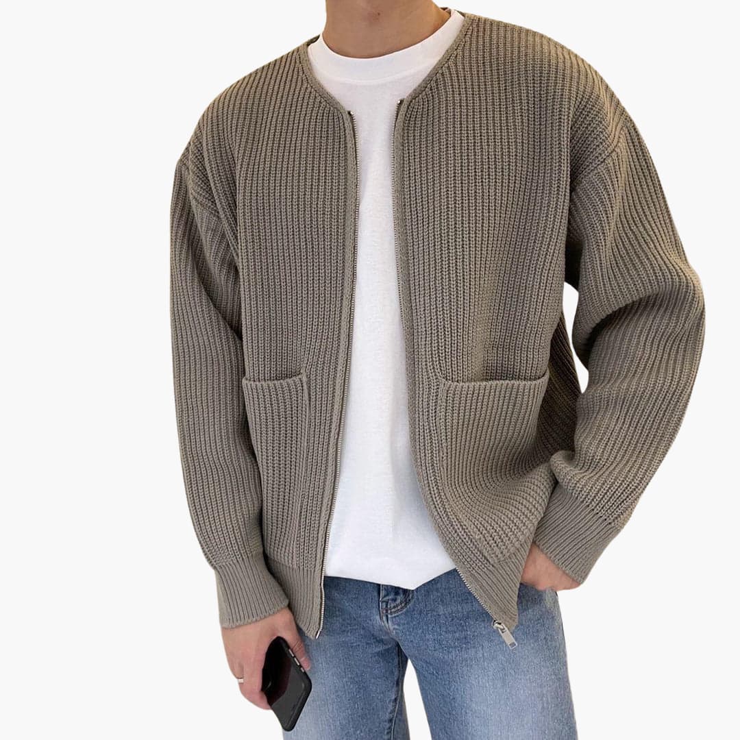 Ettore™ | Cardigan homme tendance en maille