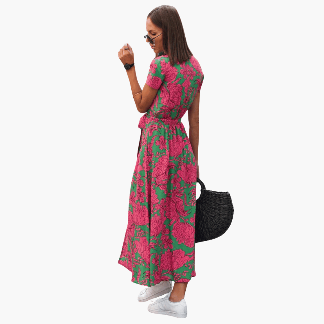 Graziana™ | Robe portefeuille élégante et fluide