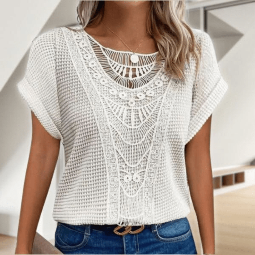 Karin™ | Blouse élégante style Ibiza