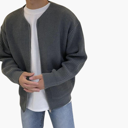 Ettore™ | Cardigan homme tendance en maille