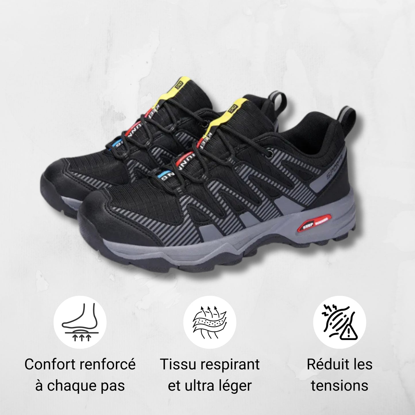 FlexStep Pro™ - Chaussures de marche à confort orthopédique