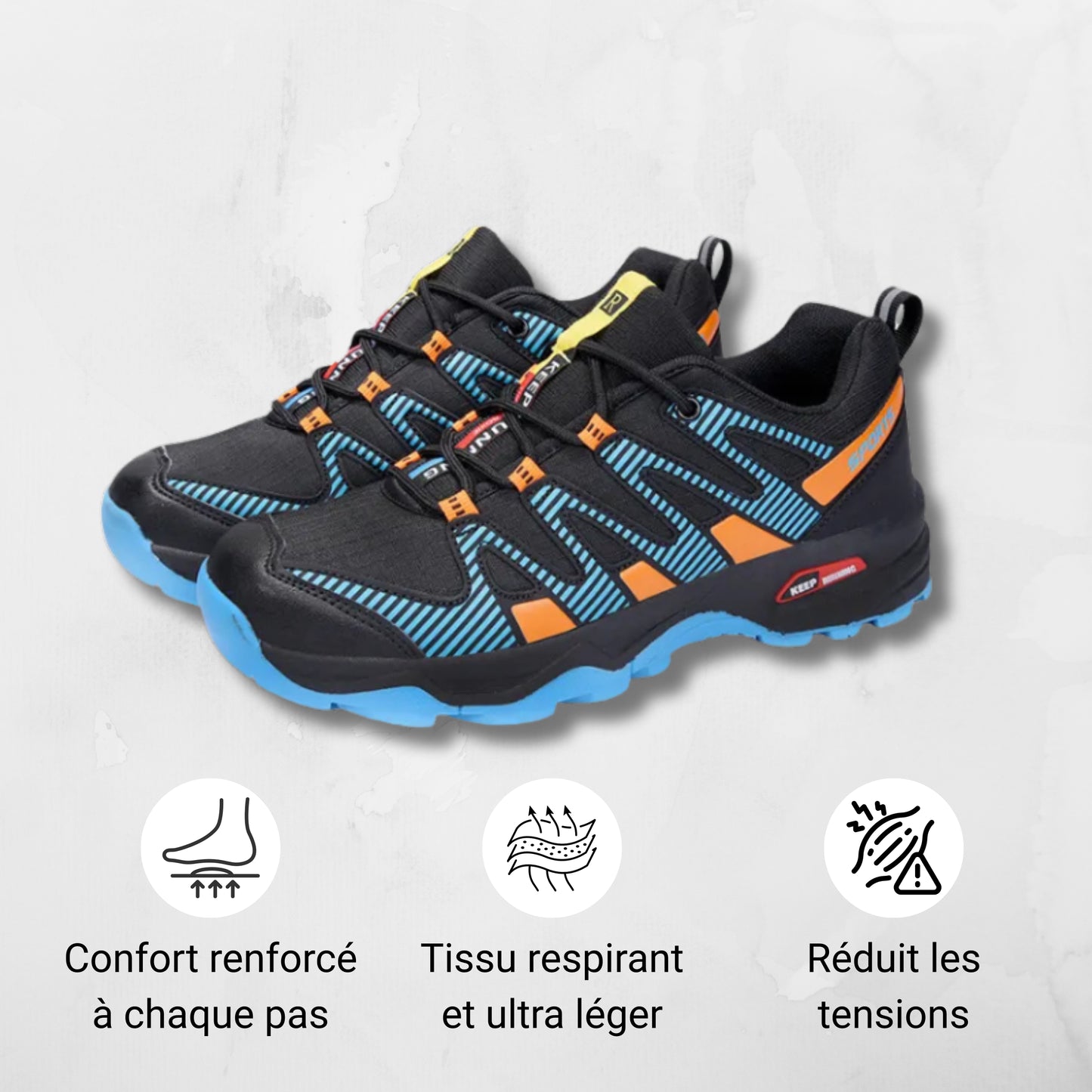 FlexStep Pro™ - Chaussures de marche à confort orthopédique