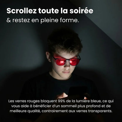 BlueVision™ – Lunettes contre la lumière bleue