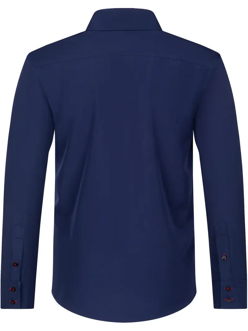 Gino™ – Chemise Homme avec boutonnière élégante