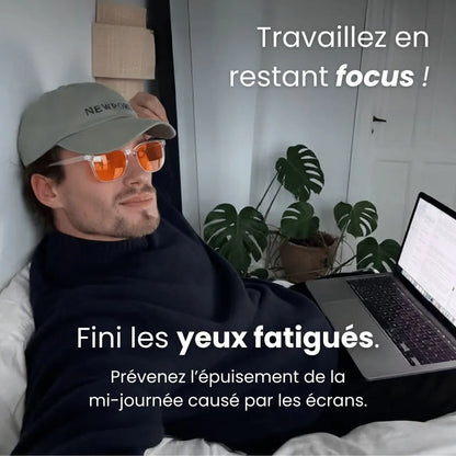 BlueVision™ – Lunettes contre la lumière bleue