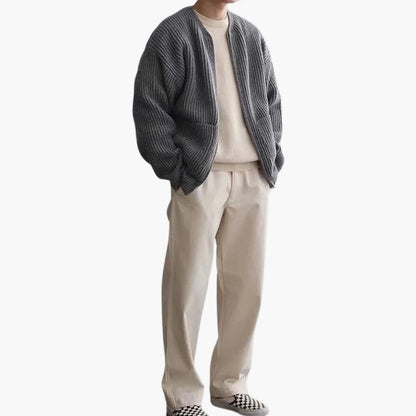 Ettore™ | Cardigan homme tendance en maille