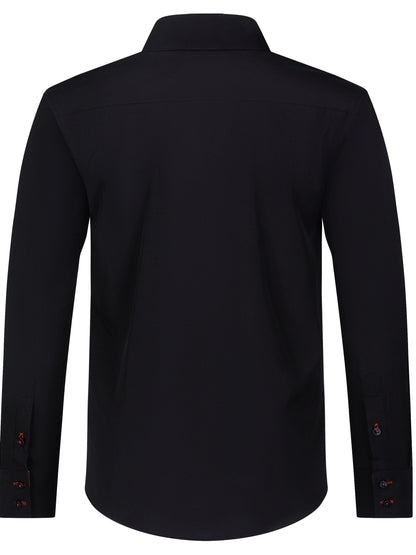 Gino™ – Chemise Homme avec boutonnière élégante