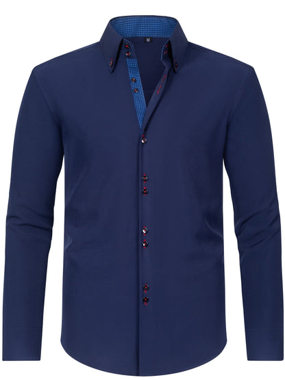 Gino™ – Chemise Homme avec boutonnière élégante