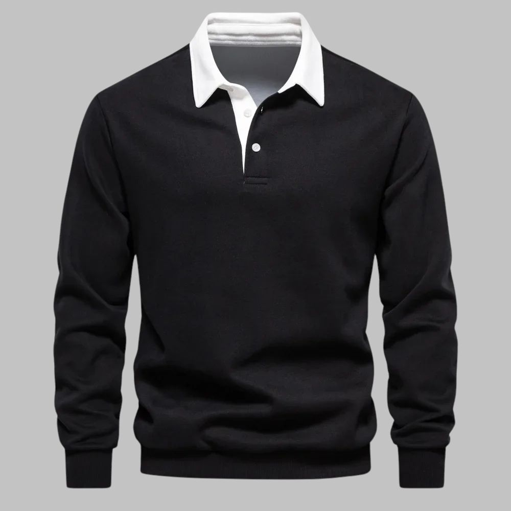 Renzo™ | Pull polo en coton premium pour homme