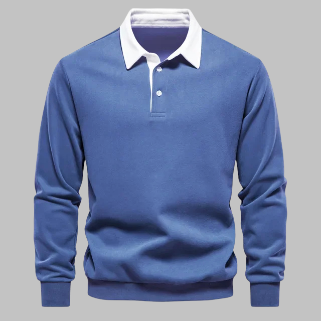 Renzo™ | Pull polo en coton premium pour homme