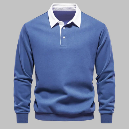 Renzo™ | Pull polo en coton premium pour homme