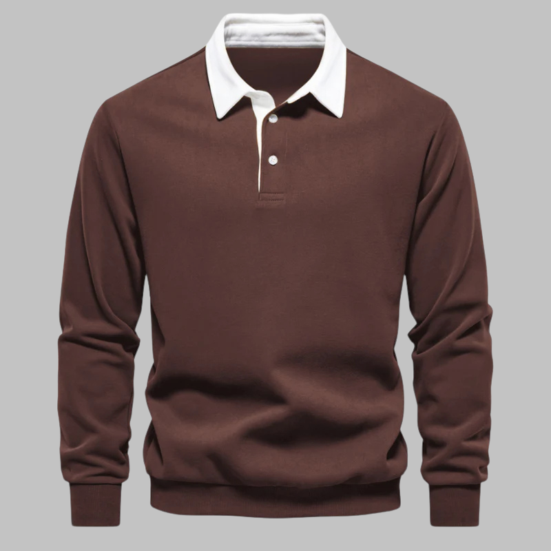Renzo™ | Pull polo en coton premium pour homme