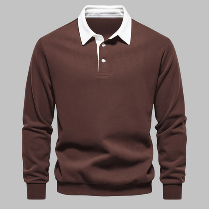 Renzo™ | Pull polo en coton premium pour homme