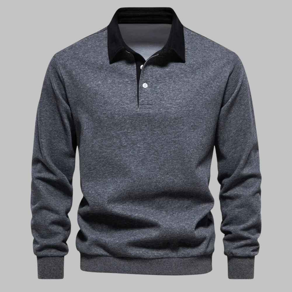 Renzo™ | Pull polo en coton premium pour homme