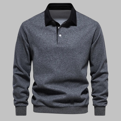 Renzo™ | Pull polo en coton premium pour homme