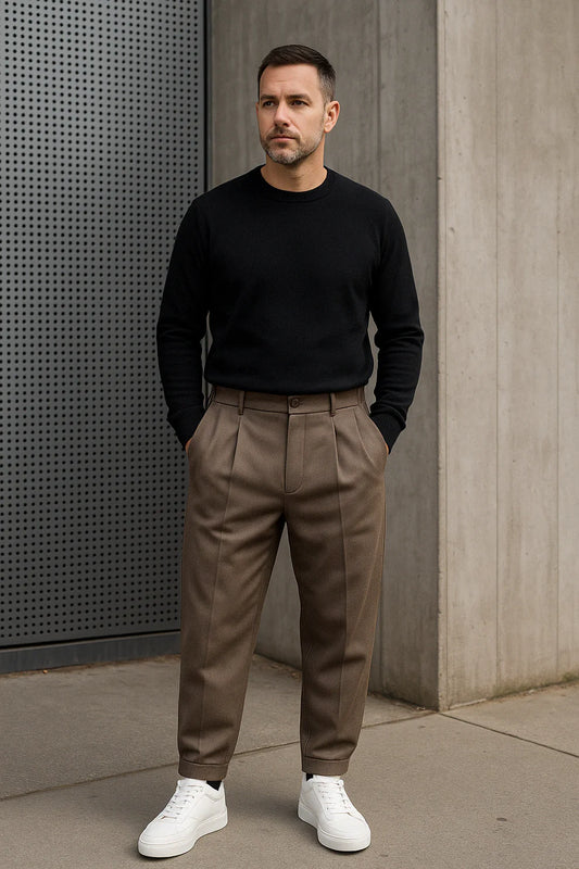 Saverio™ | Pantalon chiné élégant pour homme