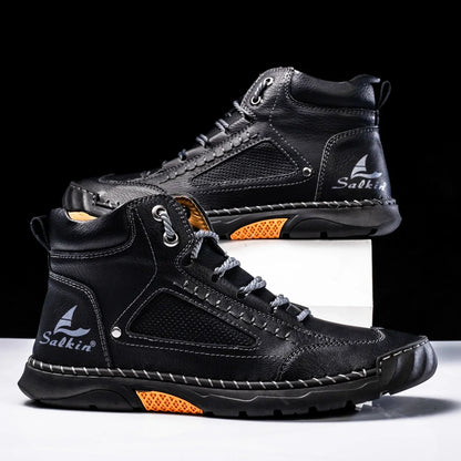 St. Moritz™ | Baskets montantes en cuir premium