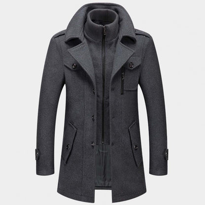 Thomas™ | Manteau long homme automne-hiver