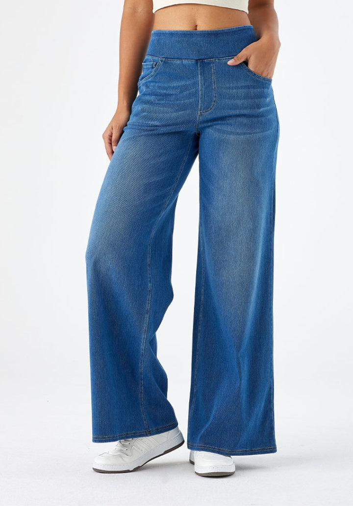 Margotta™ | Jean ultra-stretch taille haute