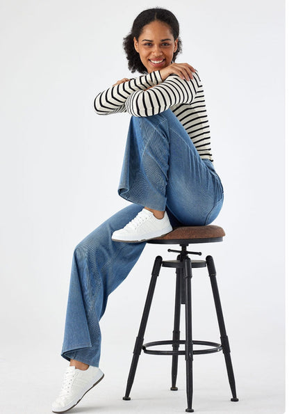 Margotta™ | Jean ultra-stretch taille haute